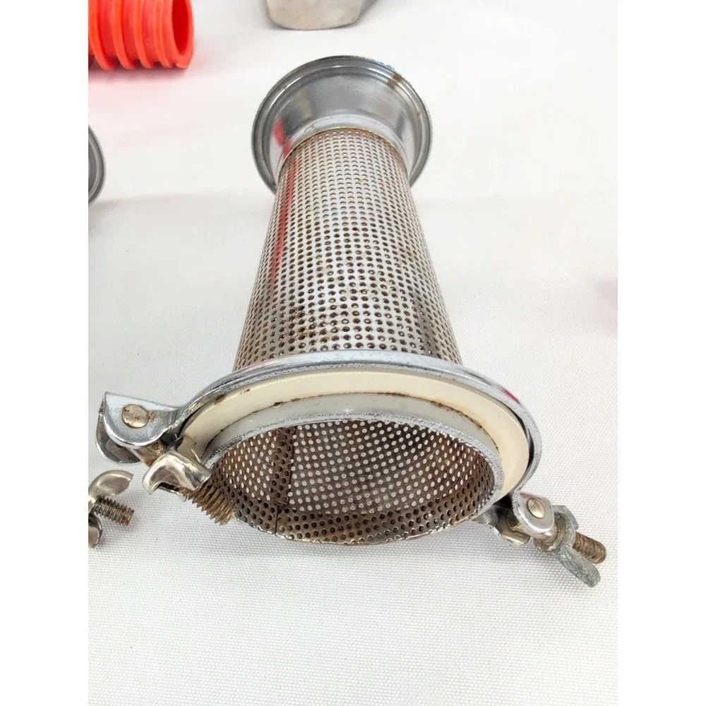 vtg Victorio Food Strainer Silver No. 200 *3 Screens* Set Manual Sauce Maker